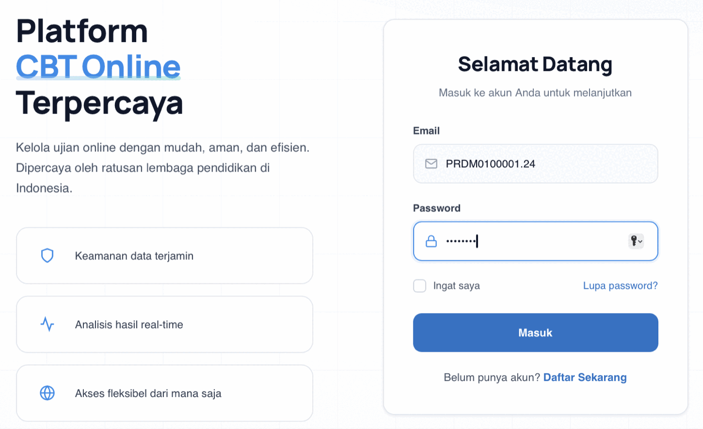 Halaman login
